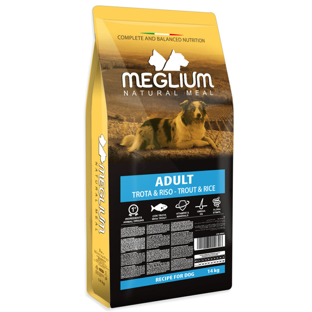 Meglium Adult Trout & Rice 14kg