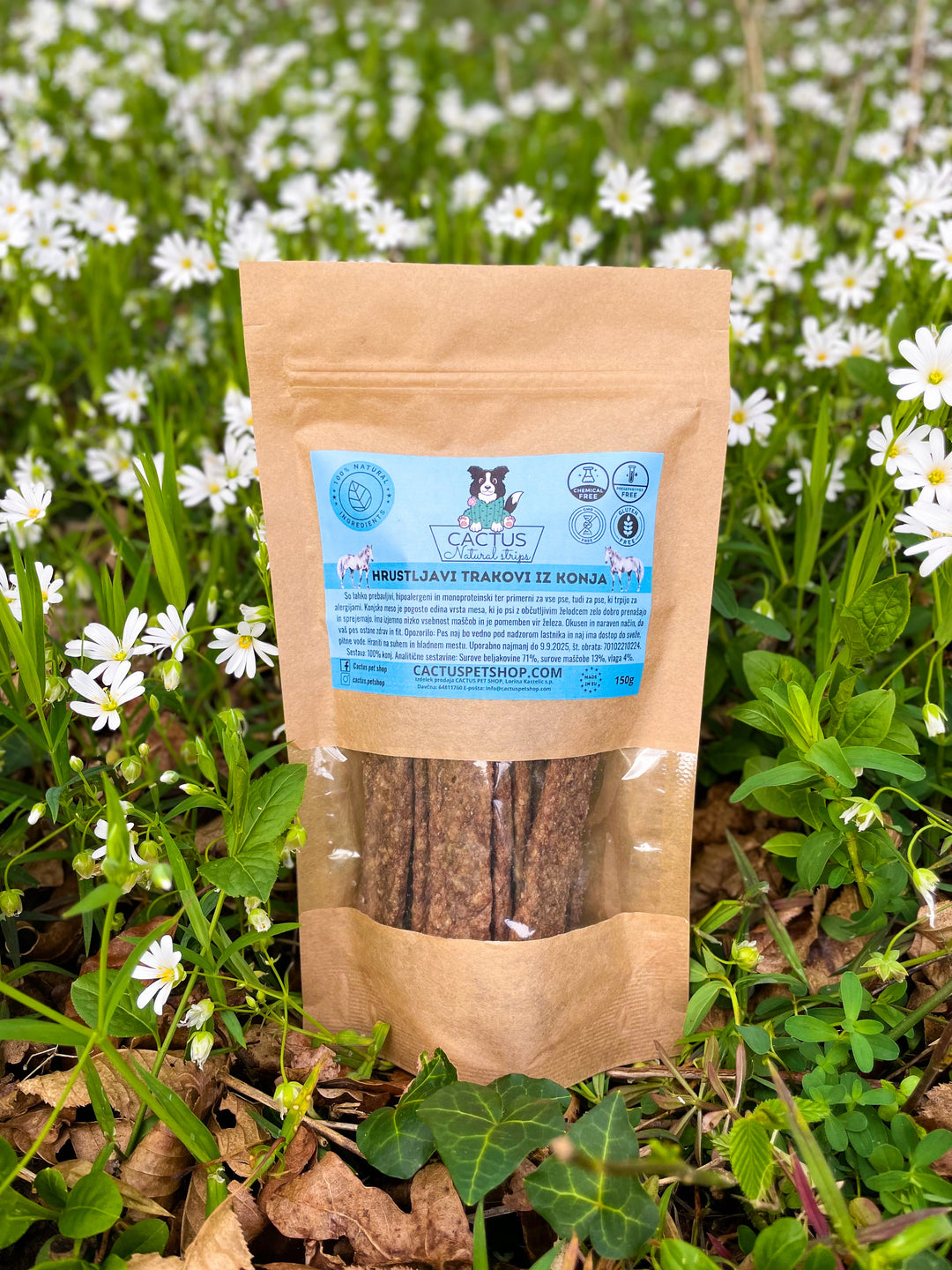 Crispy horse strips 150g