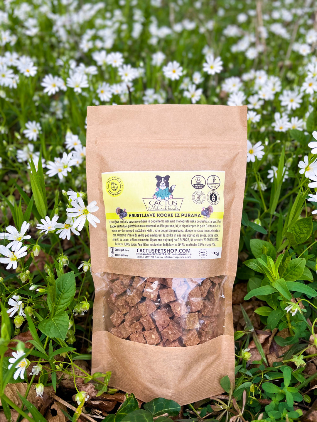 Hrustljave kocke iz purana 150g