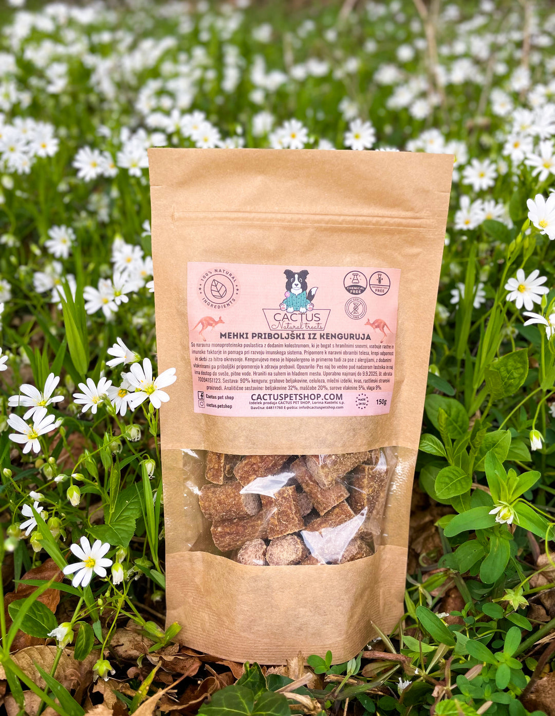 Soft kangaroo treats 150g