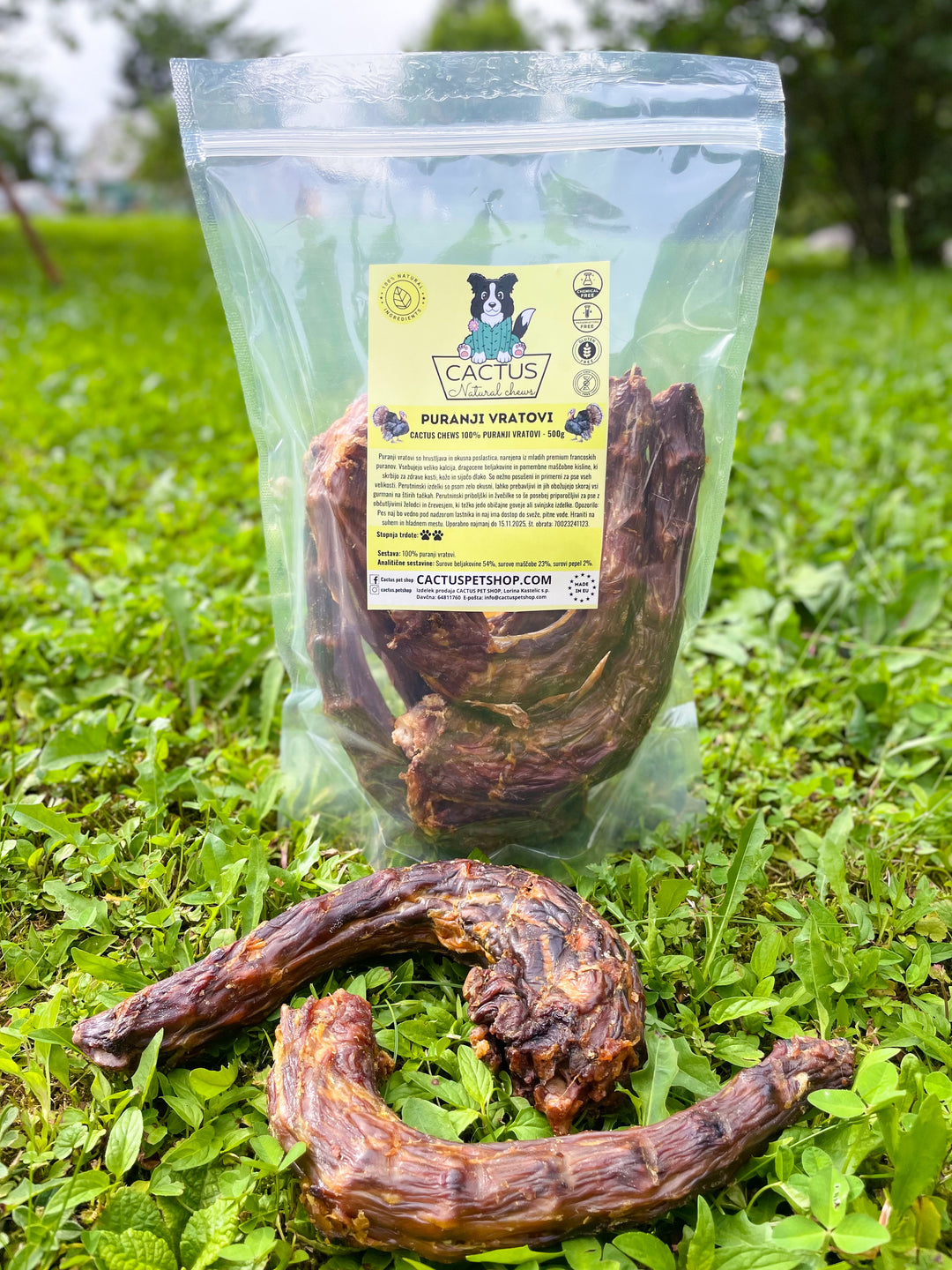 Turkey necks 500g