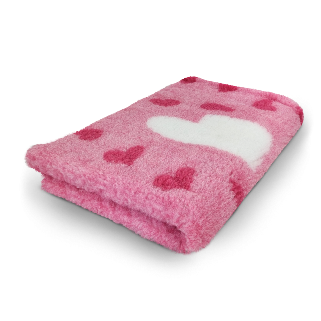 VetBed roza s srčki