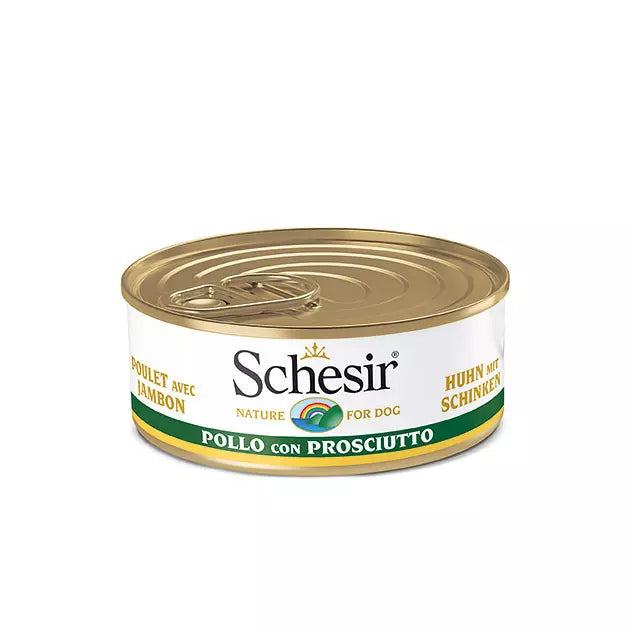 Schesir Dog PILEĆI FILETI sa ŠUNKOM 150g
