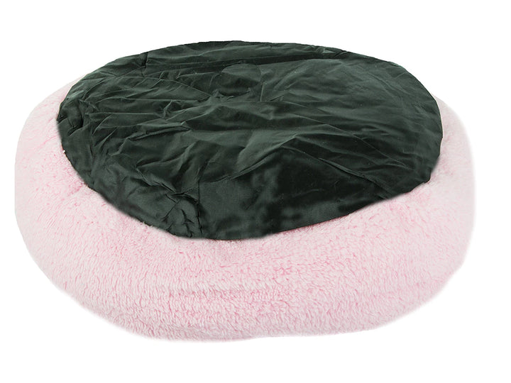 Pink bed with bow 35 cm