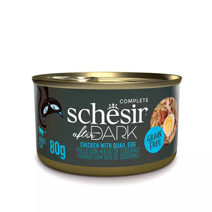 Schesir After Dark fileti u juhi PILEĆI s PREPELIČJIM JAJCEM 80g