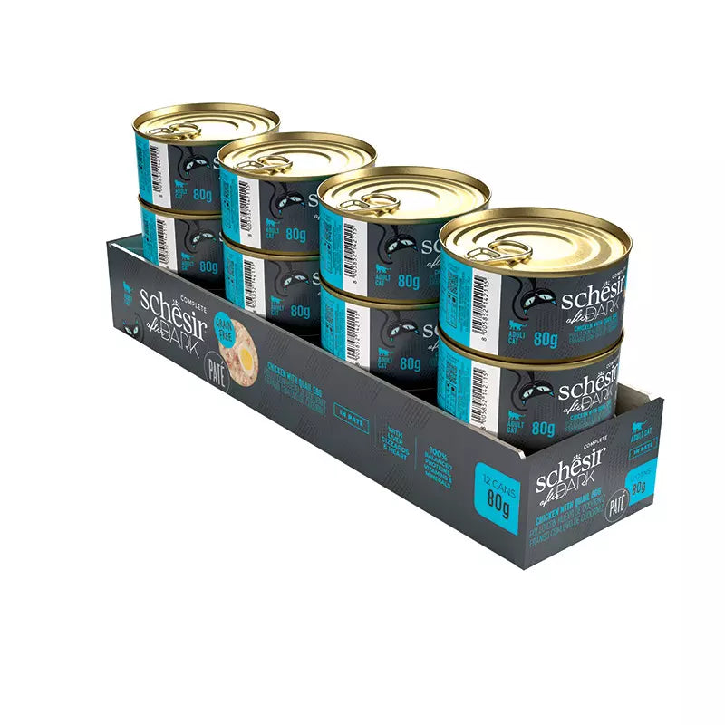 Schesir After Dark Pašteta PILEĆE s PREPELIČJIM JAJETOM 80g