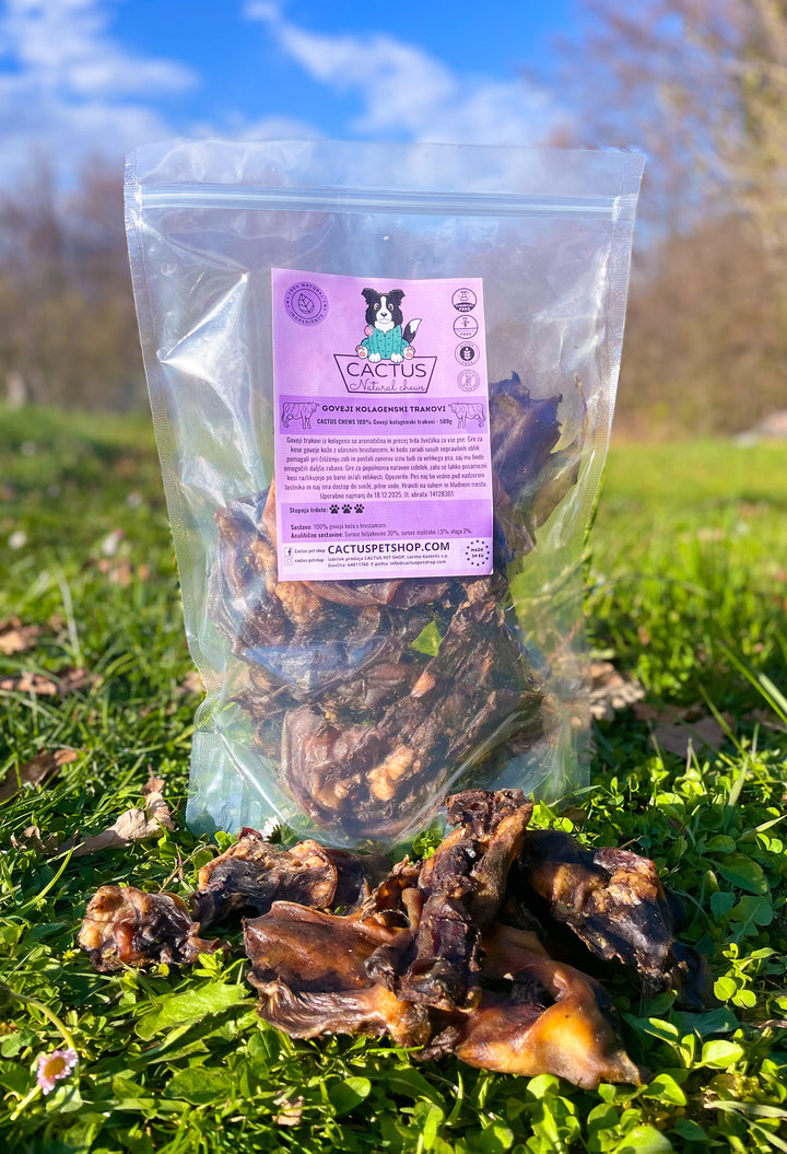 Beef collagen strips 500g