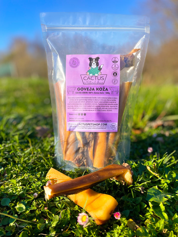 Goveja koža 15cm, 500g