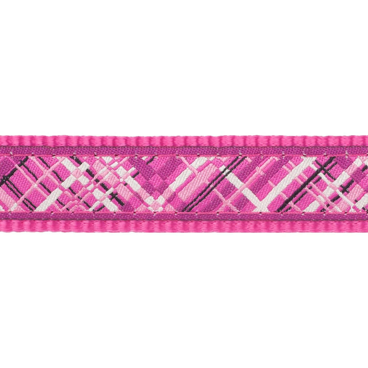 Ovratnica Red Dingo Flanno Pink polzatezna