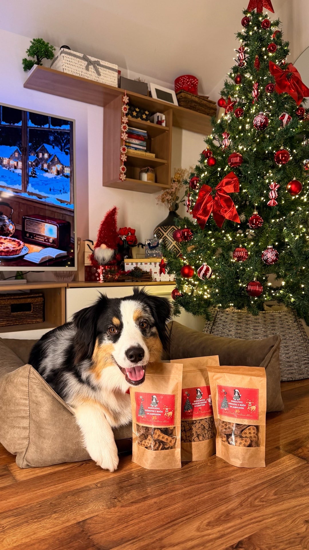 Božičkove goveje kocke s cimetom 100g