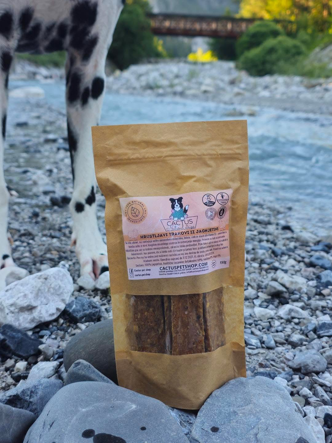 Hrustljavi trakovi iz jagnjetine 150g