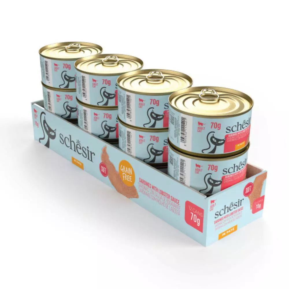Schesir GRILL SARDINE z JASTOGOM soft 70g
